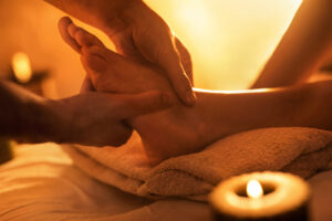 Anwendung: Ayurveda - Fuß-Massage